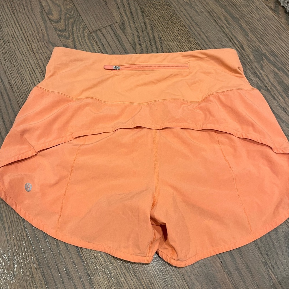 Lululemon Speed up shorts women’s like new